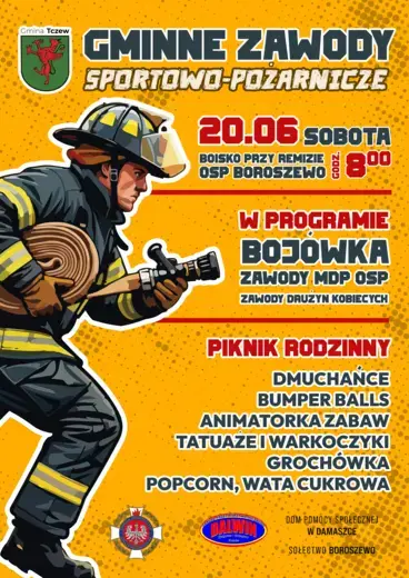 Gminne Zawody Sportowo-Pożarnicze w Boroszewie