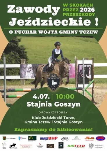 Zawody jeździeckie o puchar W&oacute;jta Gminy Tczew