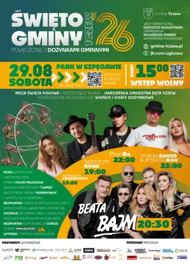 Święto Gminy Tczew połączone z Dożynkami Gminnymi 2026
