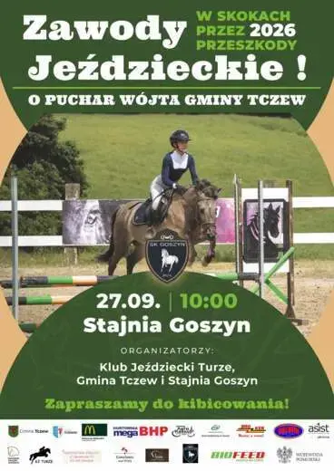 Zawody jeździeckie o puchar W&oacute;jta Gminy Tczew