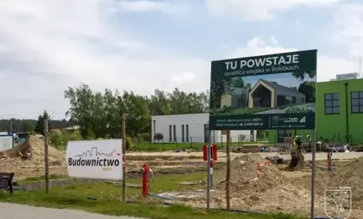 Zdjęcie do Ruszamy z kopyta! Budowa świetlicy w Rokitkach oficjalnie rozpoczęta!