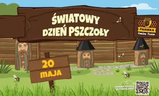 Zdjęcie do 20 maja - Światowy Dzień Pszczoły