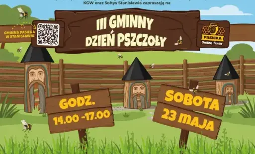 Zdjęcie do Już jutro III Gminny Dzień Pszczoły w Stanisławiu!