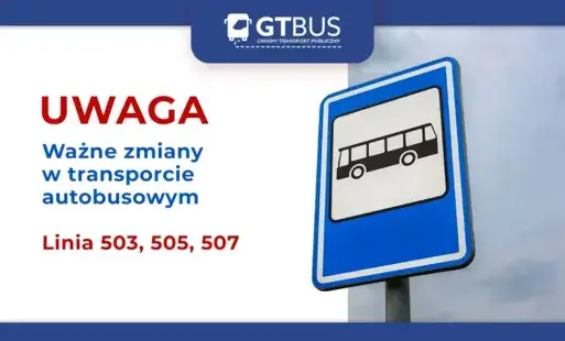Zdjęcie do  Ważna informacja dla mieszkańc&oacute;w &ndash; zmiany w komunikacji autobusowej!