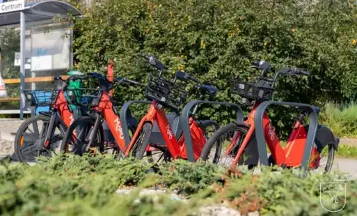 Zdjęcie do Rowery MEVO już w Gminie Tczew! System oficjalnie wystartował!