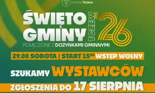Zdjęcie do Zostań Wystawcą podczas Święta Gminy Tczew!