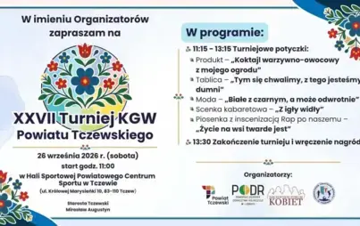 Zdjęcie do XXVII Turniej KGW Powiatu Tczewskiego już 26 września!
