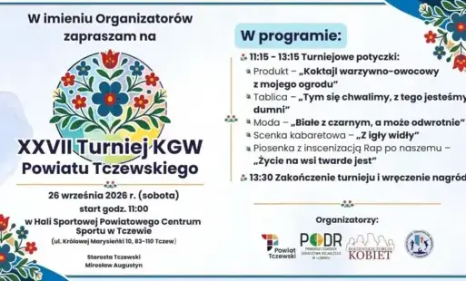 Zdjęcie do XXVII Turniej K&oacute;ł Gospodyń Wiejskich Powiatu Tczewskiego już 26 września!