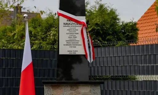Zdjęcie do Uroczyste odsłonięcie zmodernizowanego miejsca pamięci w Maleninie