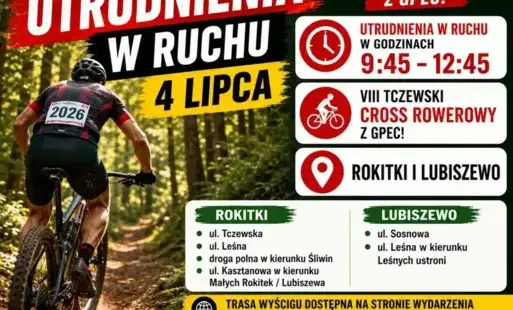 Zdjęcie do UWAGA MIESZKAŃCY I KIEROWCY! Utrudnienia w ruchu już jutro 4 lipca (sobota)