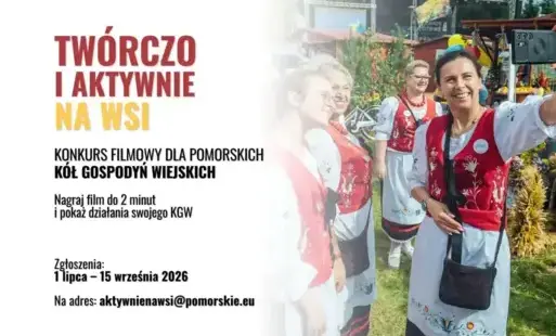Zdjęcie do Kamera, akcja! Wygrajcie nawet 5 000 zł w nowym konkursie dla K&oacute;ł Gospodyń Wiejskich!