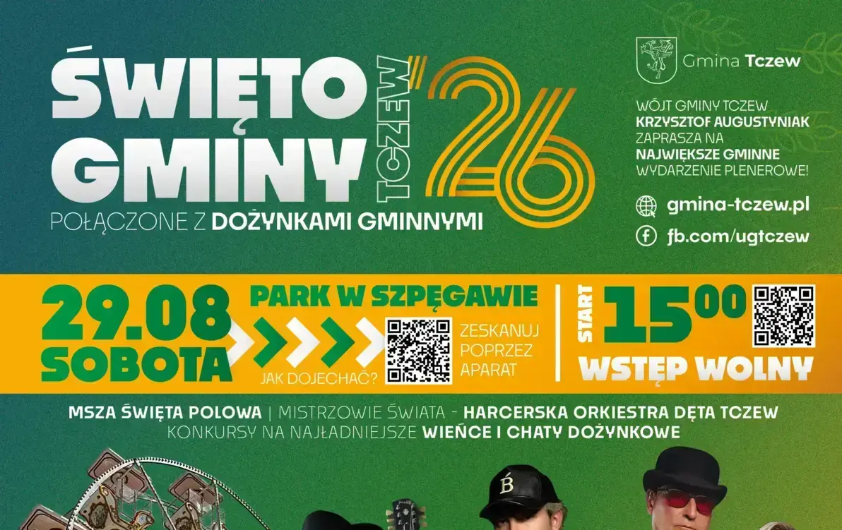 Zdjęcie do Zapraszamy na Święto Gminy Tczew połączone z Dożynkami Gminnymi...